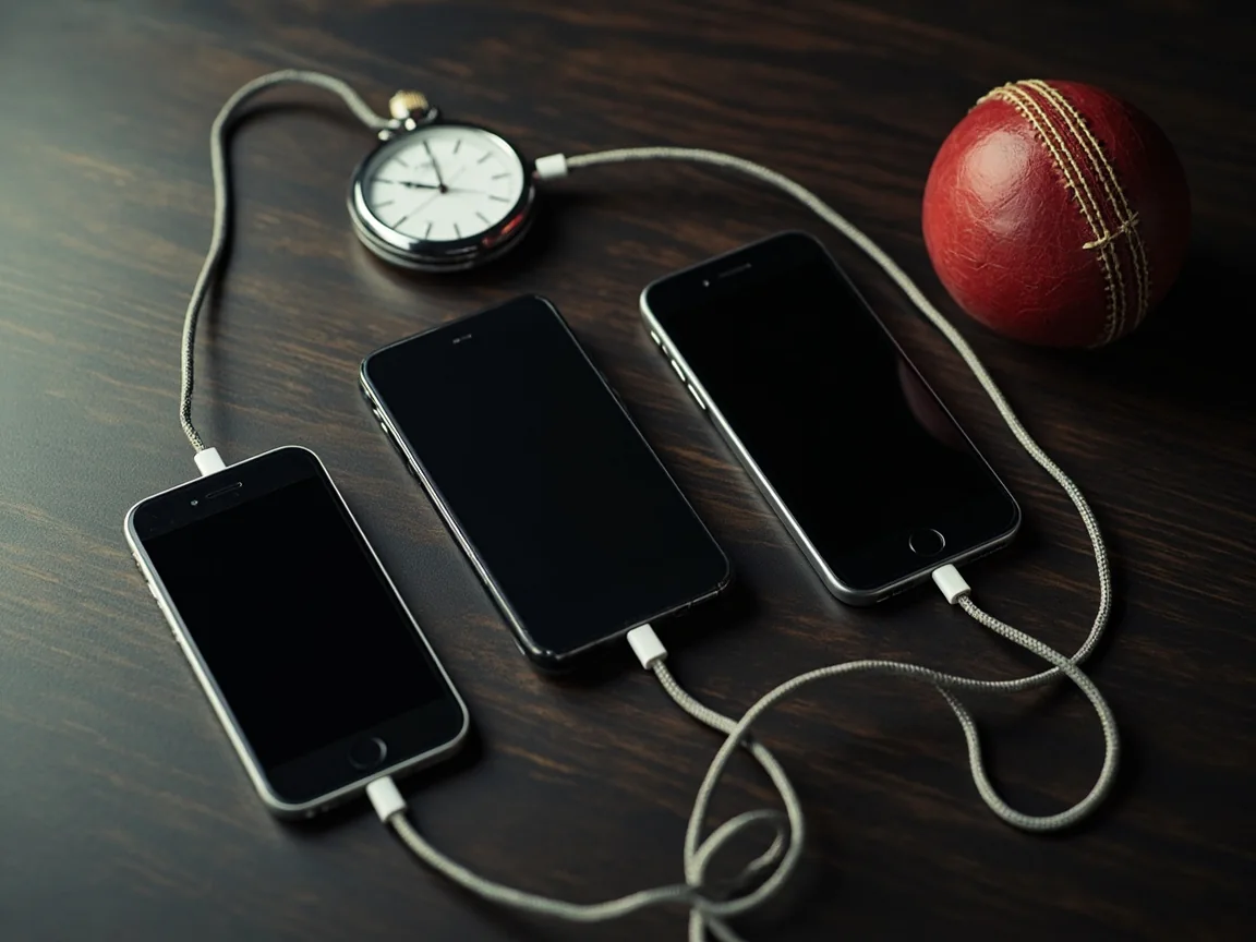 A device on a desk during a quiet testing session