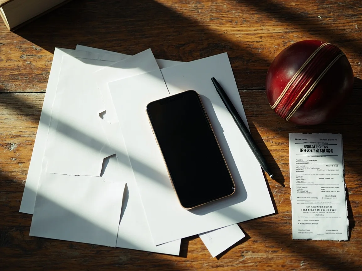 A paper KYC document checklist beside a phone